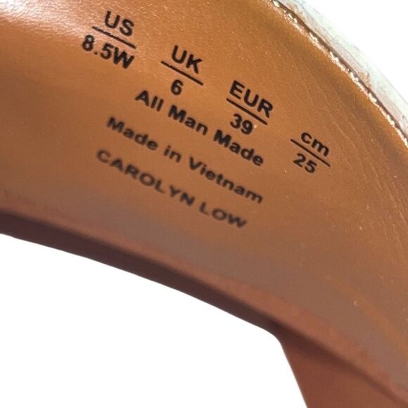 Fanco Sarto Carolyn Ivory and White Tassel Loafers Size 8.5 NWOB - Picture 11 of 11